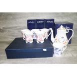 Collection of Aynsley ceramics to include Boxed and a collection of Mugs