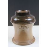 Antique Salt - Glazed Stoneware Apothecary Jar