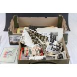 Mixed Lot of Ephemera including Postcards, Old Photographs, Calendars, etc