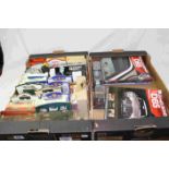 Collection of boxed Diecast vehicles to include; Corgi, Lledo & Cararama etc plus a box of James