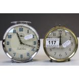 Two Retro Smiths Alarm Clocks