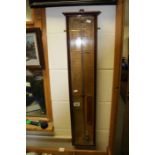 Oak framed and glazed "Admiral Fitzroy's Barometer