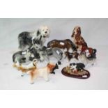 Collection of mixed ceramic Animals