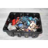 Box of costume jewellery to include necklaces, bracelets, bangles, rings, pendants etc