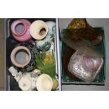 Two Boxes of Glass and China Ware