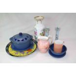 Collection of ceramics to include a large Japanese Charger