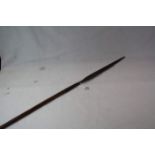 Vintage African Lion Spear, with Ebony shaft