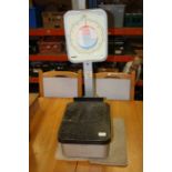 Set of Vintage Post Office / Shop Salter Thermoscales Scales