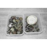 Collection of Roman and other Metal Detector Finds to include Rings, Beehive Thimbles, Offerings,
