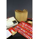 Chinese boxed tourist items to include cased figures, Facial Make-Up of Chinese Peking Opera box,