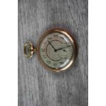 Early 20th century Gold Plated Pocket Watch by Waltham with Subsidiary Dial