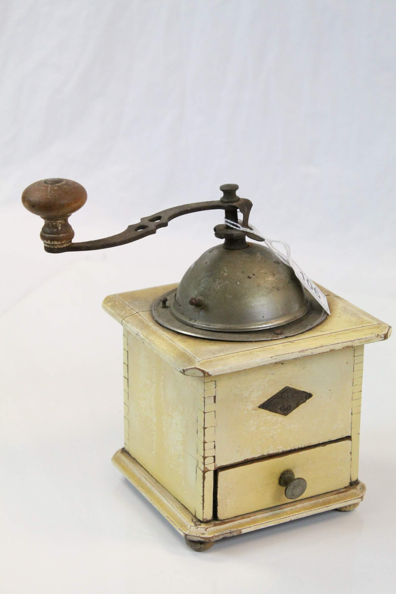 Vintage French ' E.G. ' Coffee Grinder