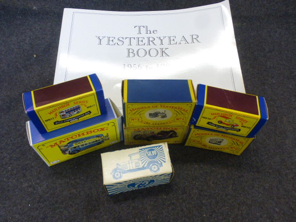 Seven boxed Models of Yesteryear to include Special Anniversary Edition 75 Years of Silvo 1912-1987,