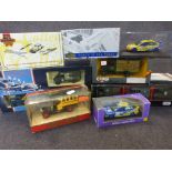 A collection of 13 boxed diecast models to include 6 x Lledo The Royal Air Force ground crew support