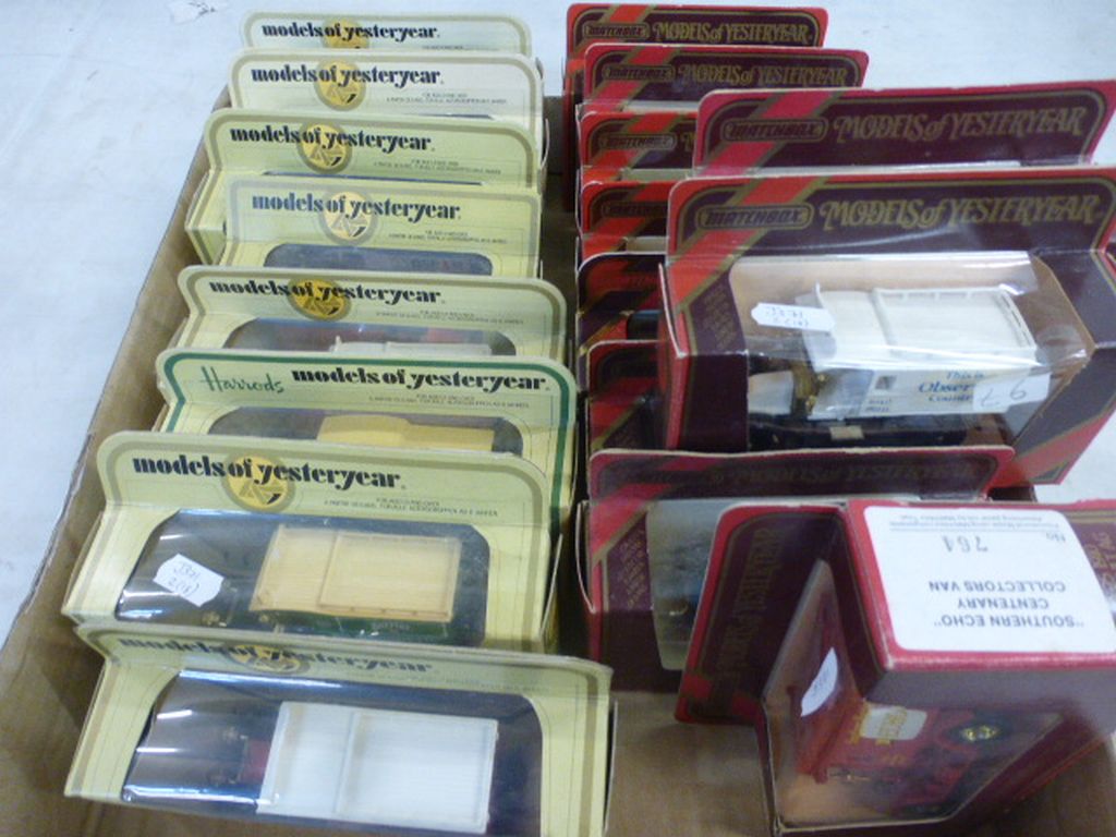 A collection of 18 diecast Matchbox Models of Yesteryear to include Southern Echo Centenary