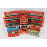 13 Boxed items of OO gauge rolling stock to include Hornby x 10, Bachman, Wrenn and Airfix