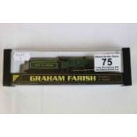 Cased Graham Farish N gauge 1404 GWR 4-6-0 locomotive