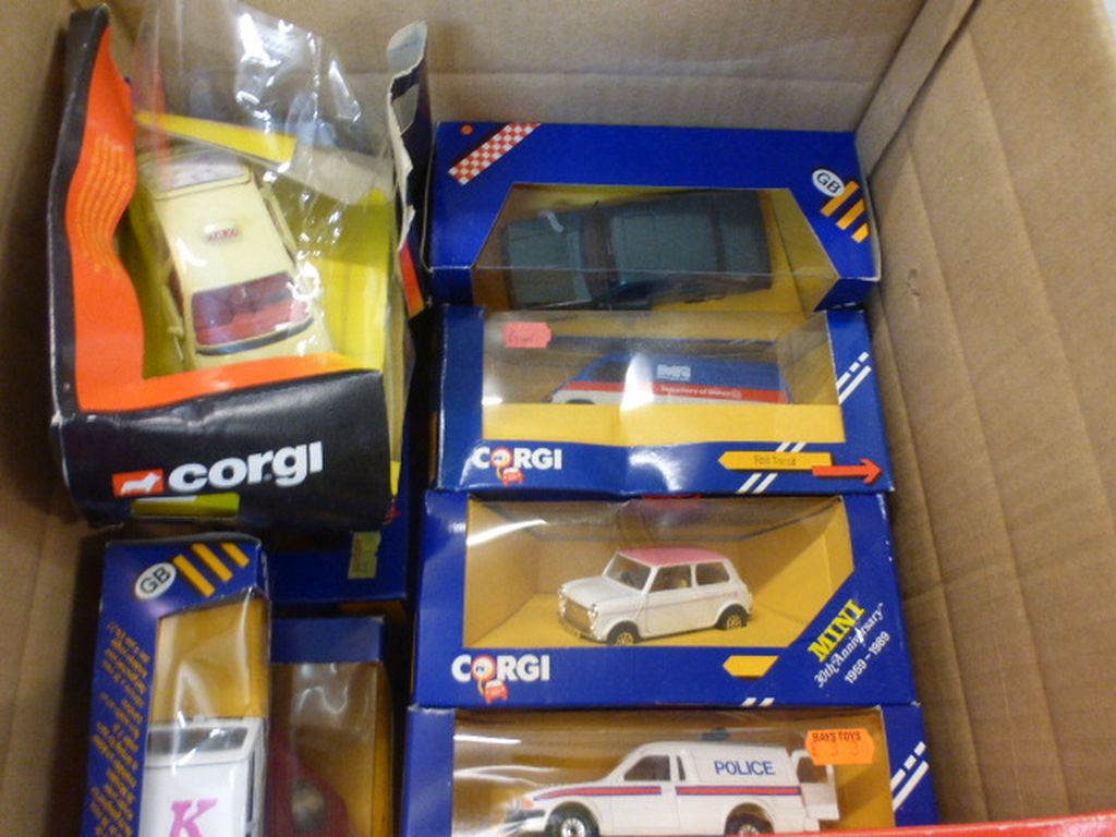 Collection of 24 boxed Britains and Corgi diecast models to include Britains 5946 4x4 Britains