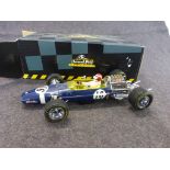 One boxed 1:18 Exoto Grand Prix Classics diecast model Lotus Ford Type 49