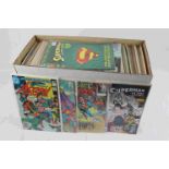 Comics - Collection of 187 various DC Superman comics, all bagged, many boarded