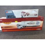 Two boxed Corgi Limited Edition diecast models to include Heavy Haulage G C Munton Foden S21 (13501)