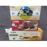 Three boxed Corgi Classics diecast models to include Limited Edition 1:50 British Rail trailer &