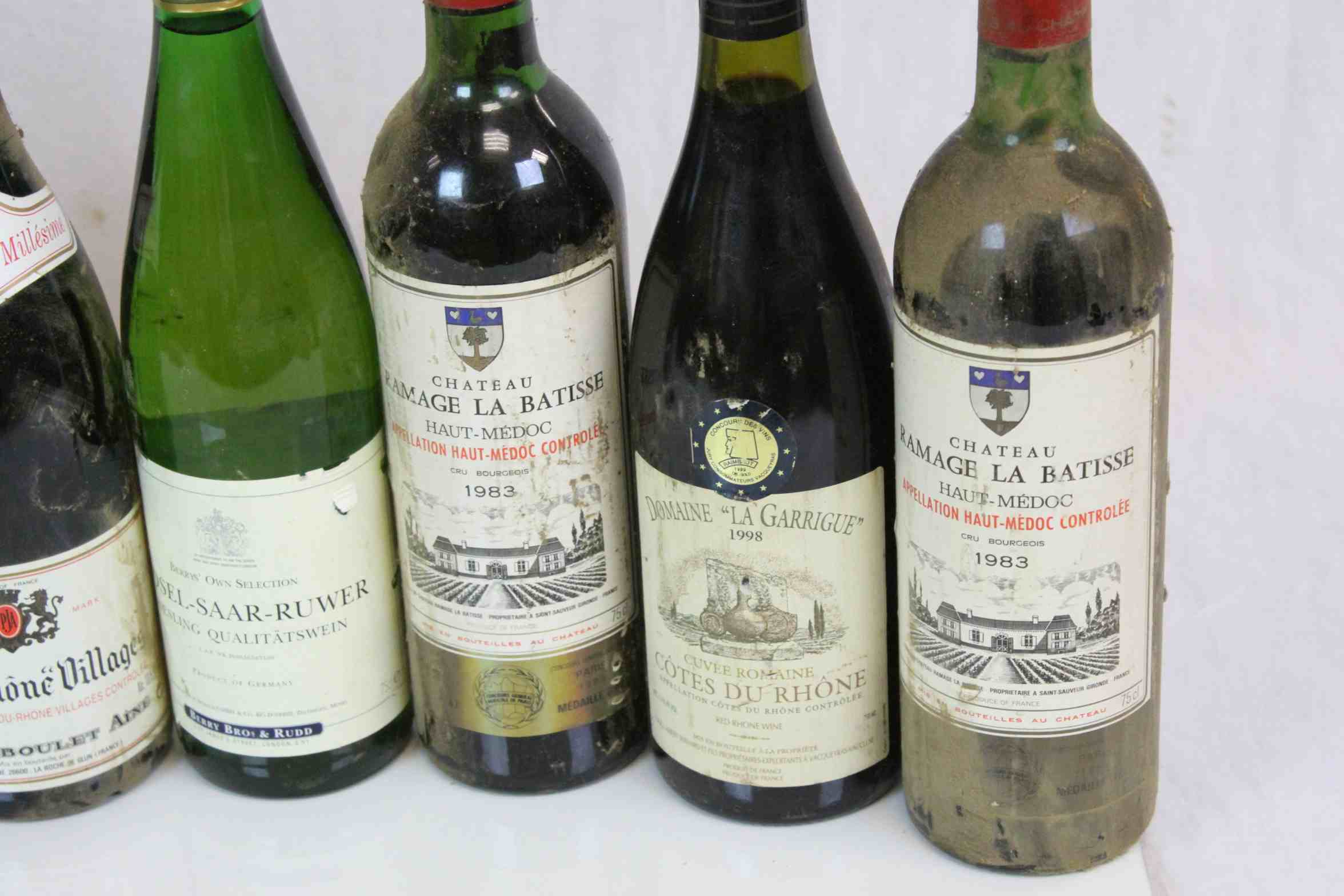 Collection of approximately Thirty Six Bottles of Wine, Red and White dating mainly from 1980's - Image 12 of 16