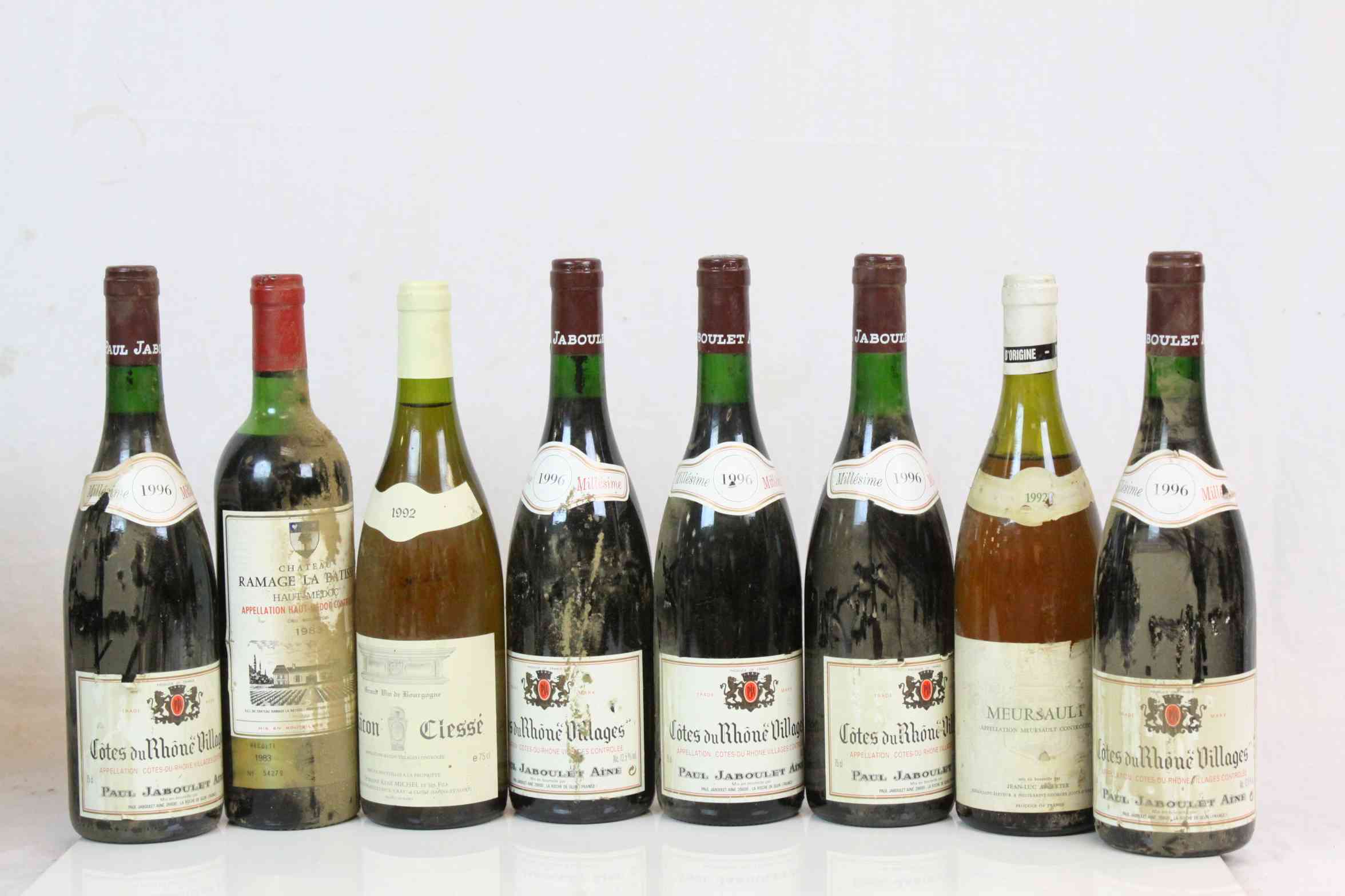 Collection of approximately Thirty Six Bottles of Wine, Red and White dating mainly from 1980's - Image 13 of 16