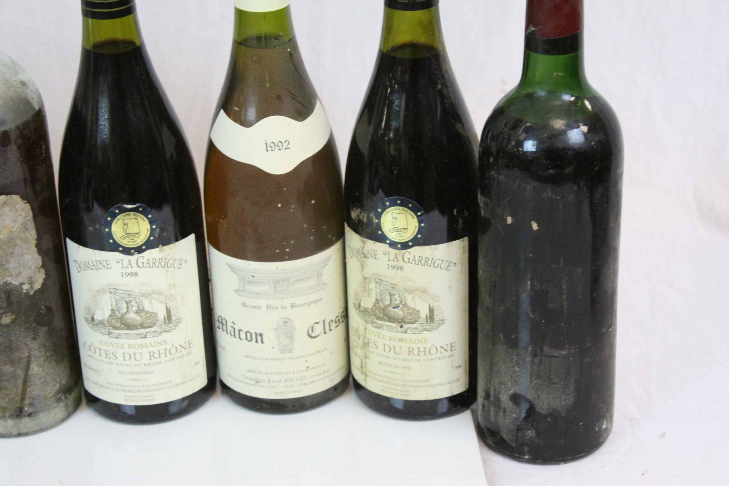 Collection of approximately Thirty Six Bottles of Wine, Red and White dating mainly from 1980's - Image 8 of 16