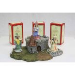 Three boxed Royal Doulton Bunnykins figures to include; Mystic, Sands of Time & Sundial along with a