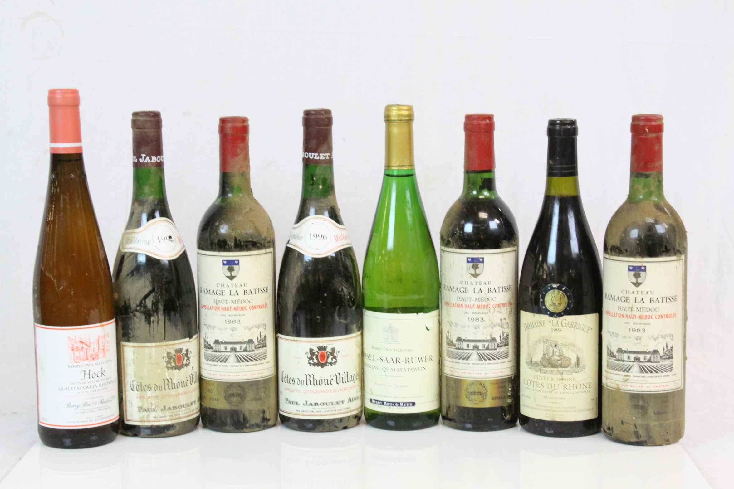 Collection of approximately Thirty Six Bottles of Wine, Red and White dating mainly from 1980's - Image 9 of 16