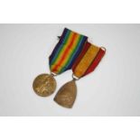 A World War One British Victory Medal With Original Ribbon Issued To 6376 PTE. W. FORD Of The