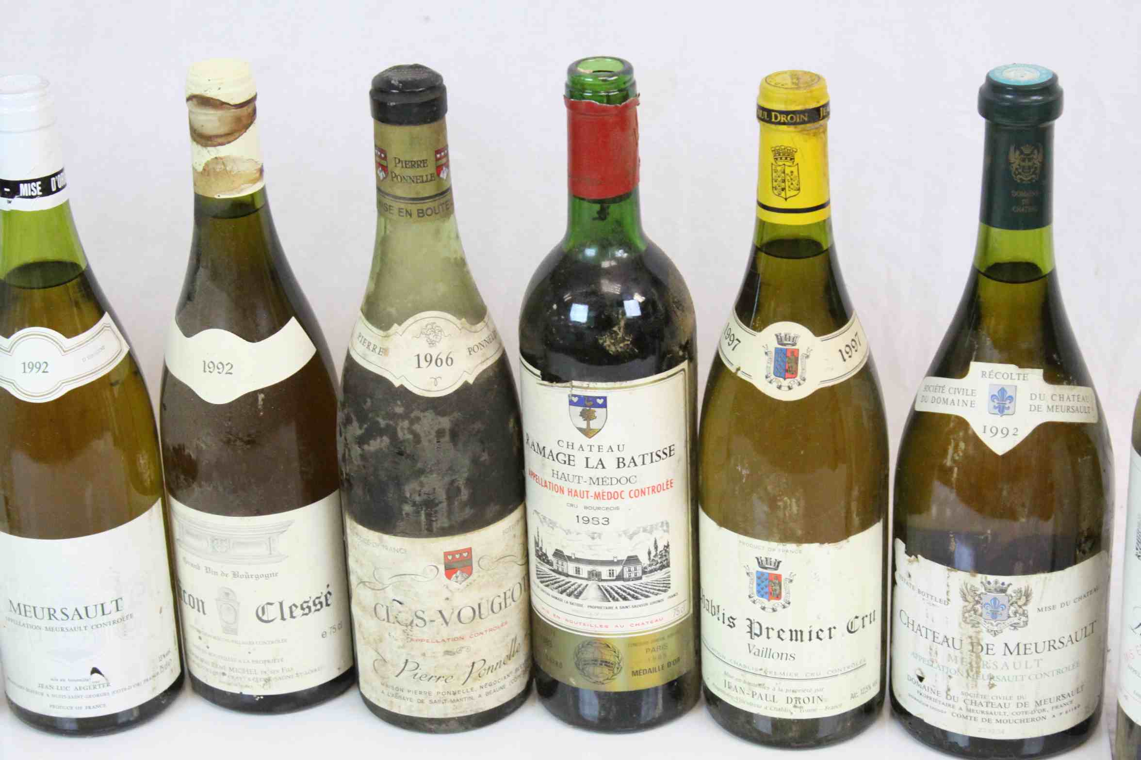 Collection of approximately Thirty Six Bottles of Wine, Red and White dating mainly from 1980's - Image 3 of 16