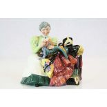 Royal Doulton ceramic figurine " The Wardrobe Mistress" HN2145