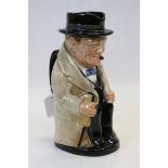 Royal Doulton "Winston Churchill" character jug, with impressed number 8360 to base