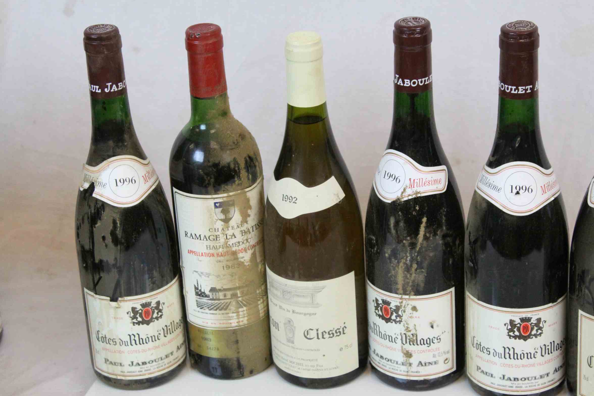 Collection of approximately Thirty Six Bottles of Wine, Red and White dating mainly from 1980's - Image 14 of 16