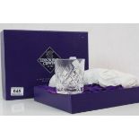 Boxed set of four Edinburgh Crystal Whisky glasses