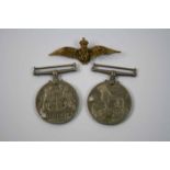 A Pair Of Full Size World War Two Medals To Include The 1939-1945 British War Medal And A Defence