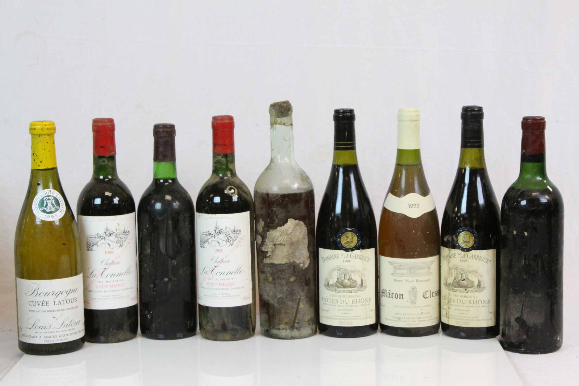 Collection of approximately Thirty Six Bottles of Wine, Red and White dating mainly from 1980's - Image 5 of 16