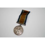 A World War One British War Medal Issued To M.16963 W.H. TUCKER 3.WR Royal Navy.