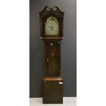 19th century Welsh Oak Longcase 30 Hour Clock