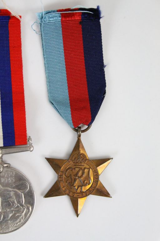 Four Full Size British World War Two Medals To Include The 1939-45 British War Medal, The 1939-45 - Image 5 of 6