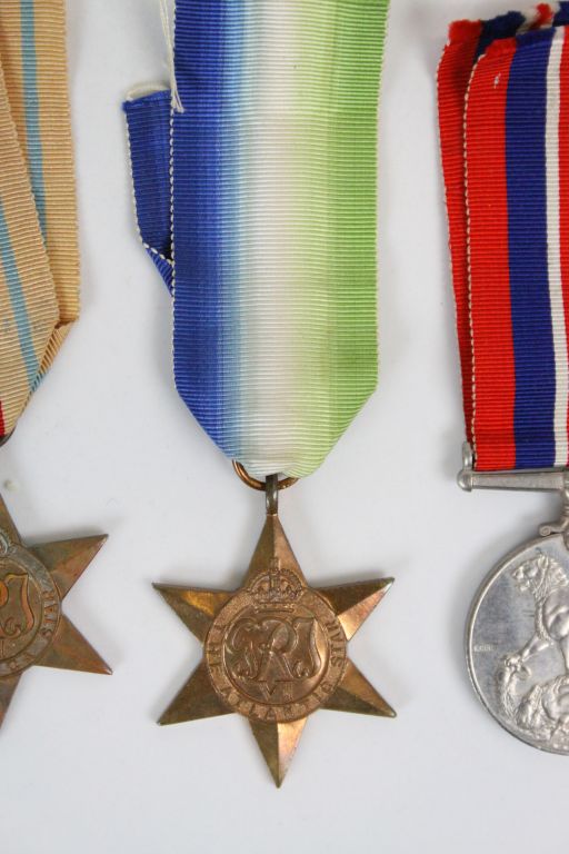 Four Full Size British World War Two Medals To Include The 1939-45 British War Medal, The 1939-45 - Image 3 of 6