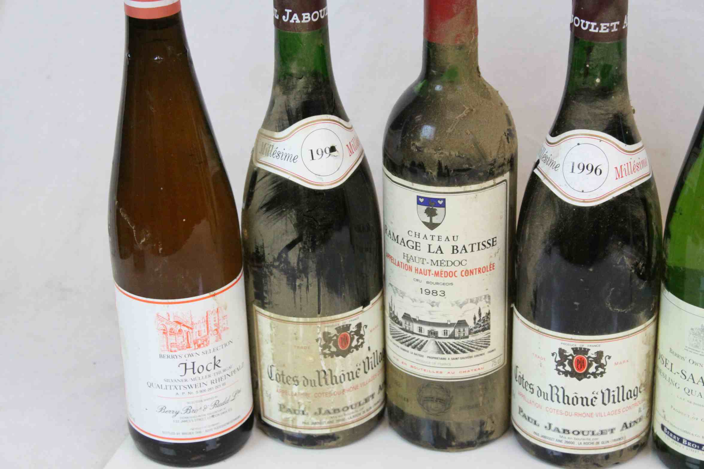 Collection of approximately Thirty Six Bottles of Wine, Red and White dating mainly from 1980's - Image 10 of 16