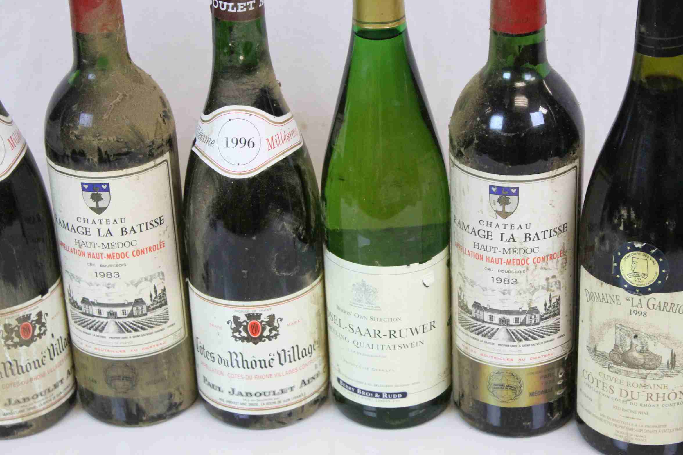 Collection of approximately Thirty Six Bottles of Wine, Red and White dating mainly from 1980's - Image 11 of 16