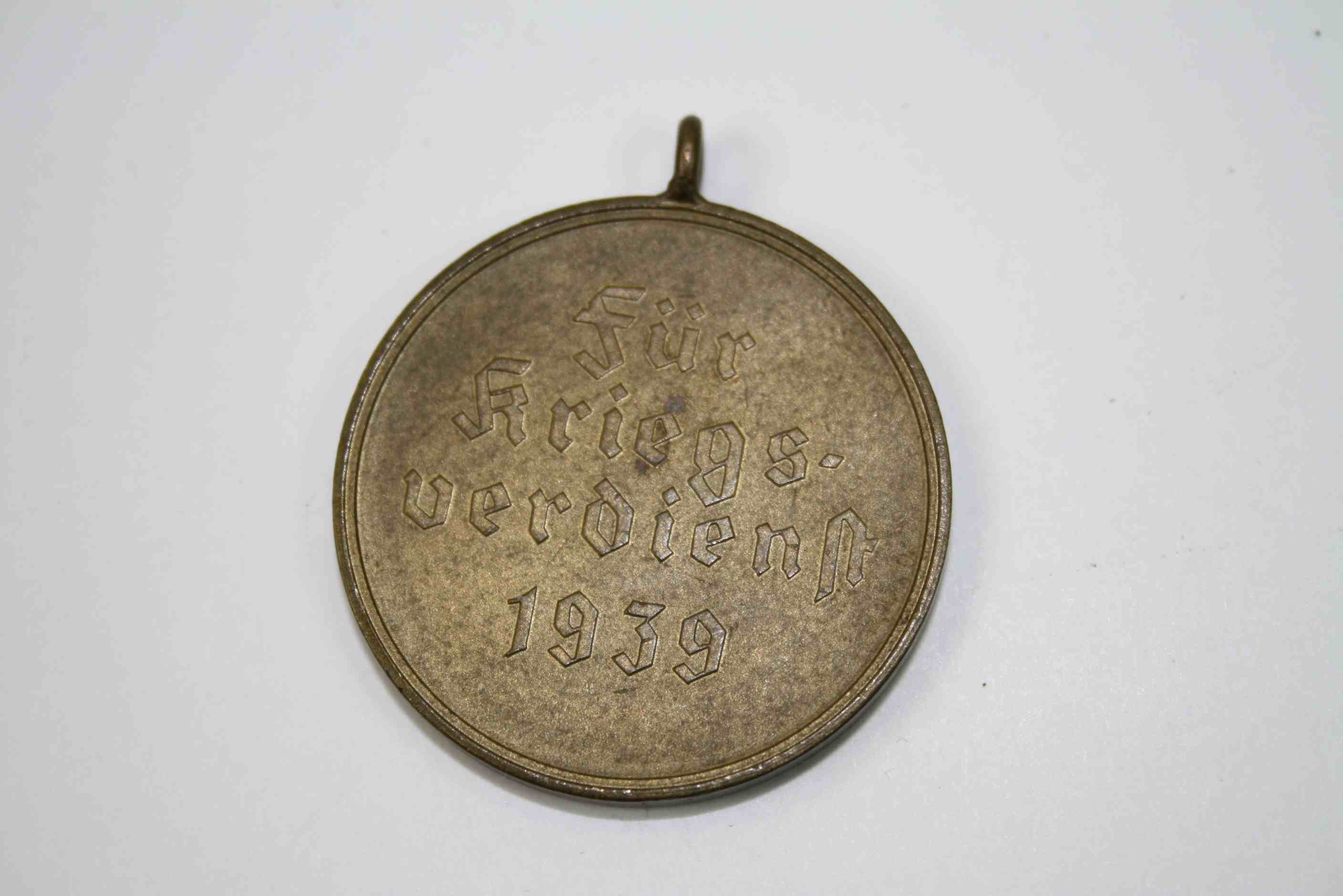 A German World War Two / WW2 1939 KVK War Merit Medal - Image 3 of 3