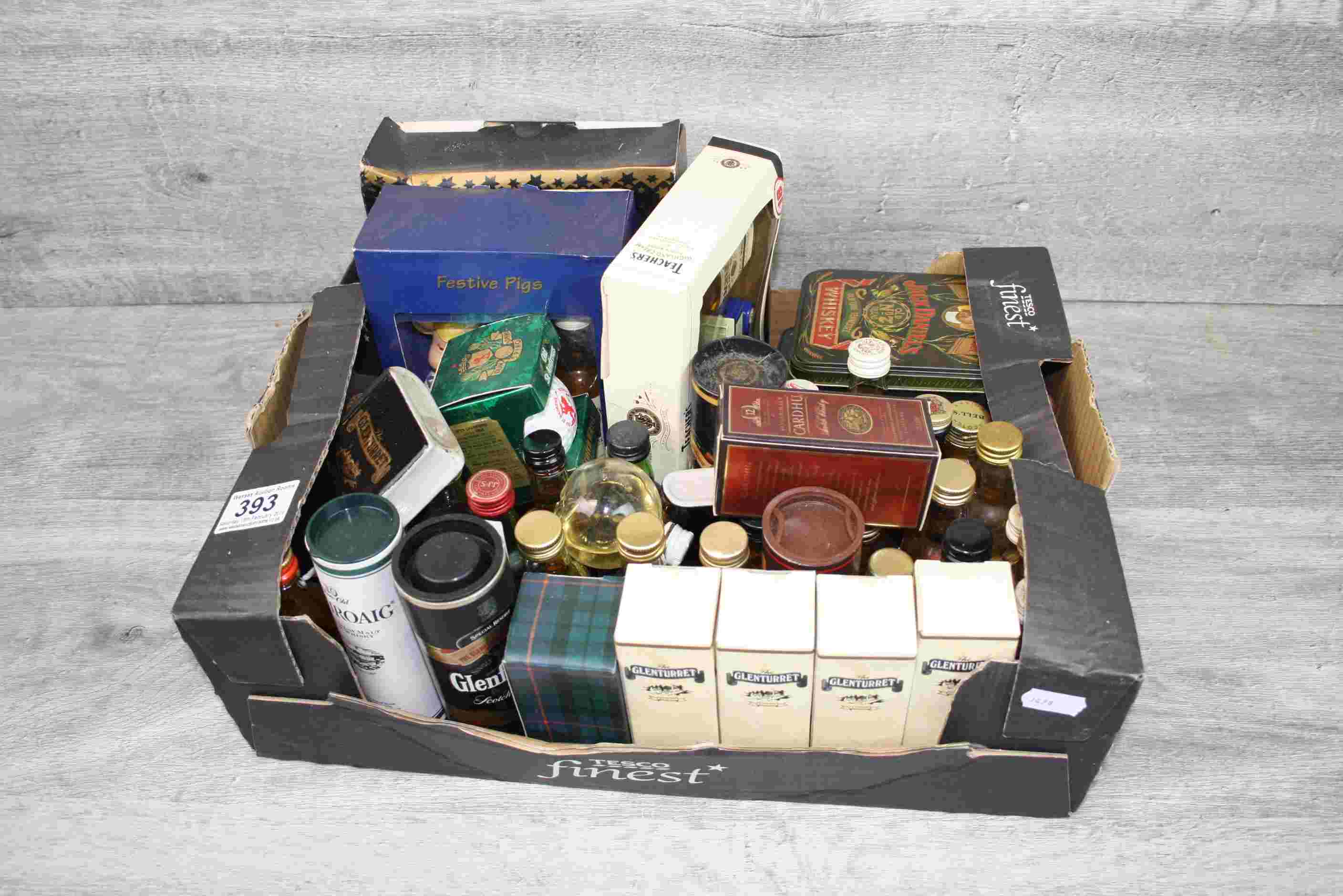 Box of miniatures to include single malt whisky - Image 2 of 6