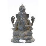 Antique bronze Deity of Ganesh