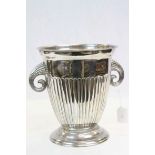 Silver Plated Twin Handled Champagne Bucket