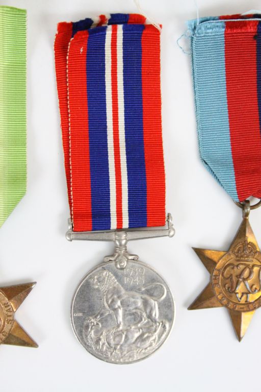 Four Full Size British World War Two Medals To Include The 1939-45 British War Medal, The 1939-45 - Image 4 of 6